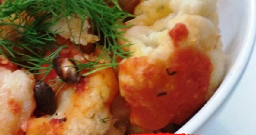 Карфиол а ла Бъфало уингс Карфиол а ла Бъфало уингс
